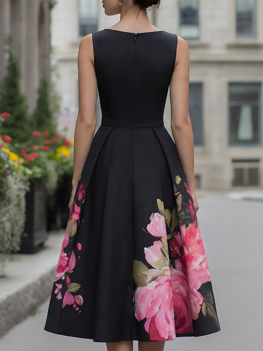 Danica Florales A-Linien-Midikleid