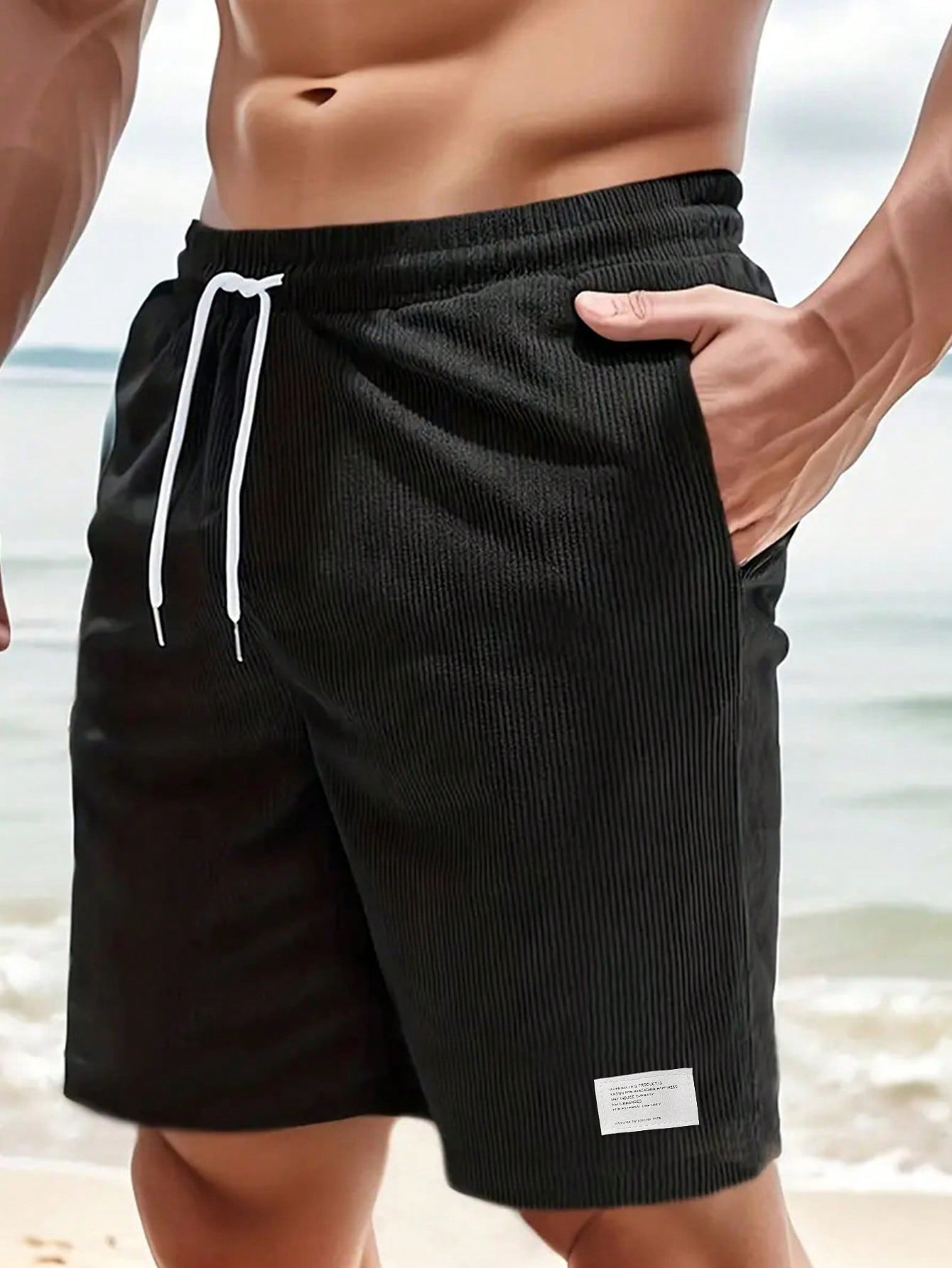 Brett Herren-Shorts mit Kordelzug