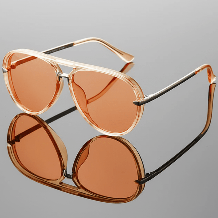Retro-Pilotenbrille mit UV400-Schutz