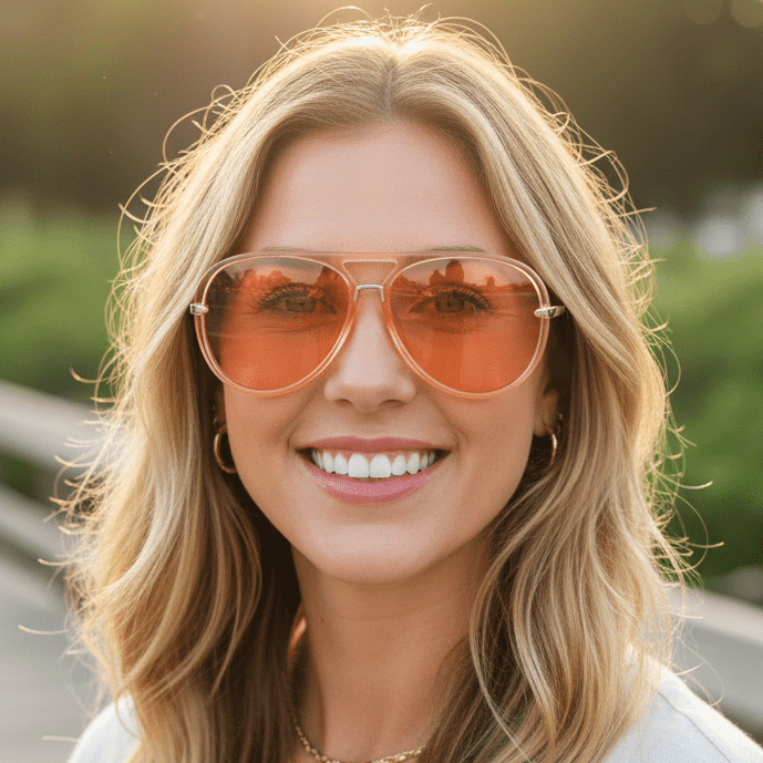 Retro-Pilotenbrille mit UV400-Schutz