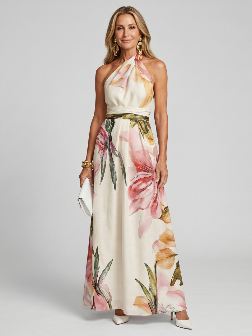 Hester Neckholder-Maxikleid
