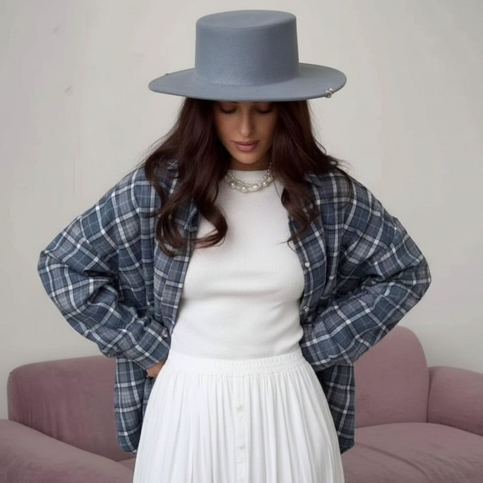 Charlotte Oversized Karohemd