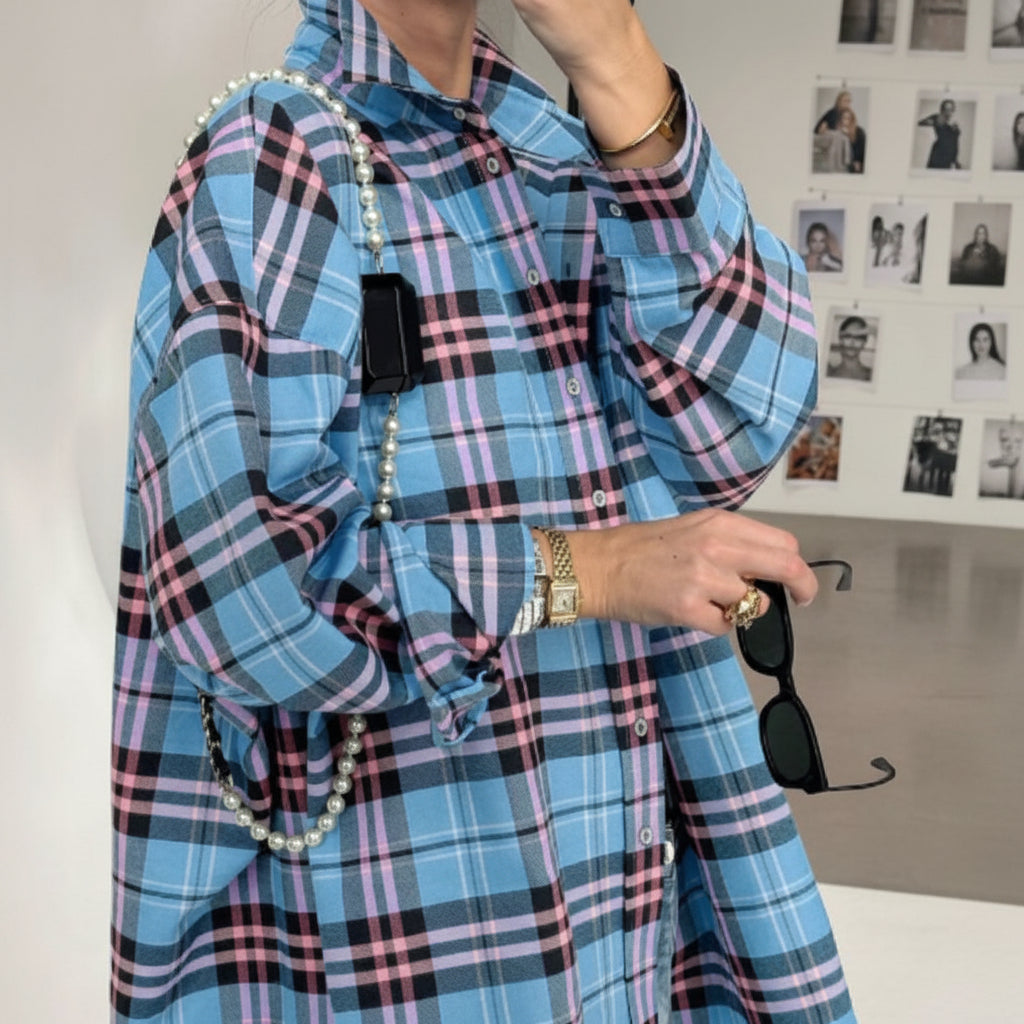 Charlotte Oversized Karohemd