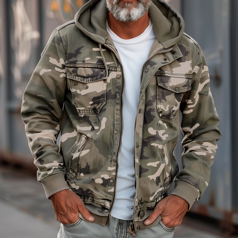 Bexley Utility-Jacke mit Kapuze
