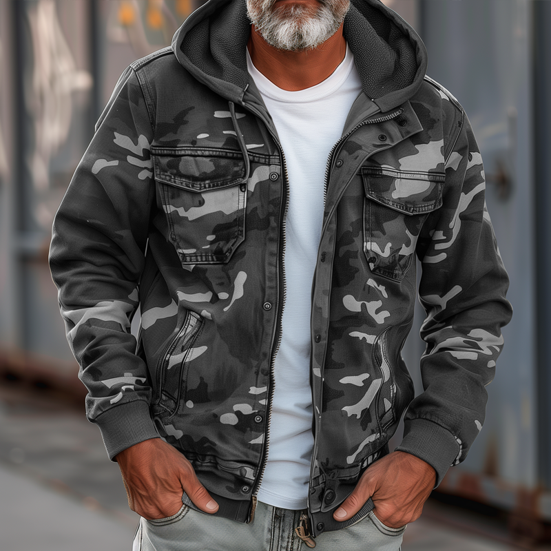 Bexley Utility-Jacke mit Kapuze