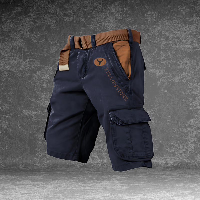 Herren-Cargoshorts mit lockerer Passform