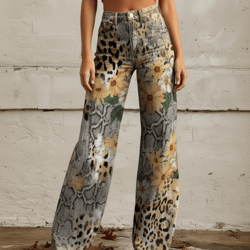 Weit Geschnittene Damenjeans