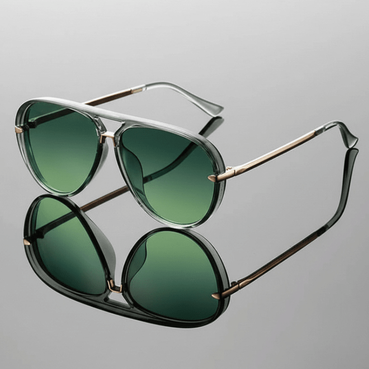 Retro-Pilotenbrille mit UV400-Schutz