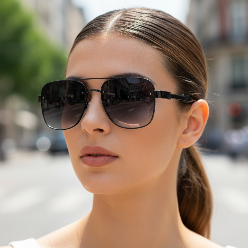 Piloten-Sonnenbrille mit UV-Schutz