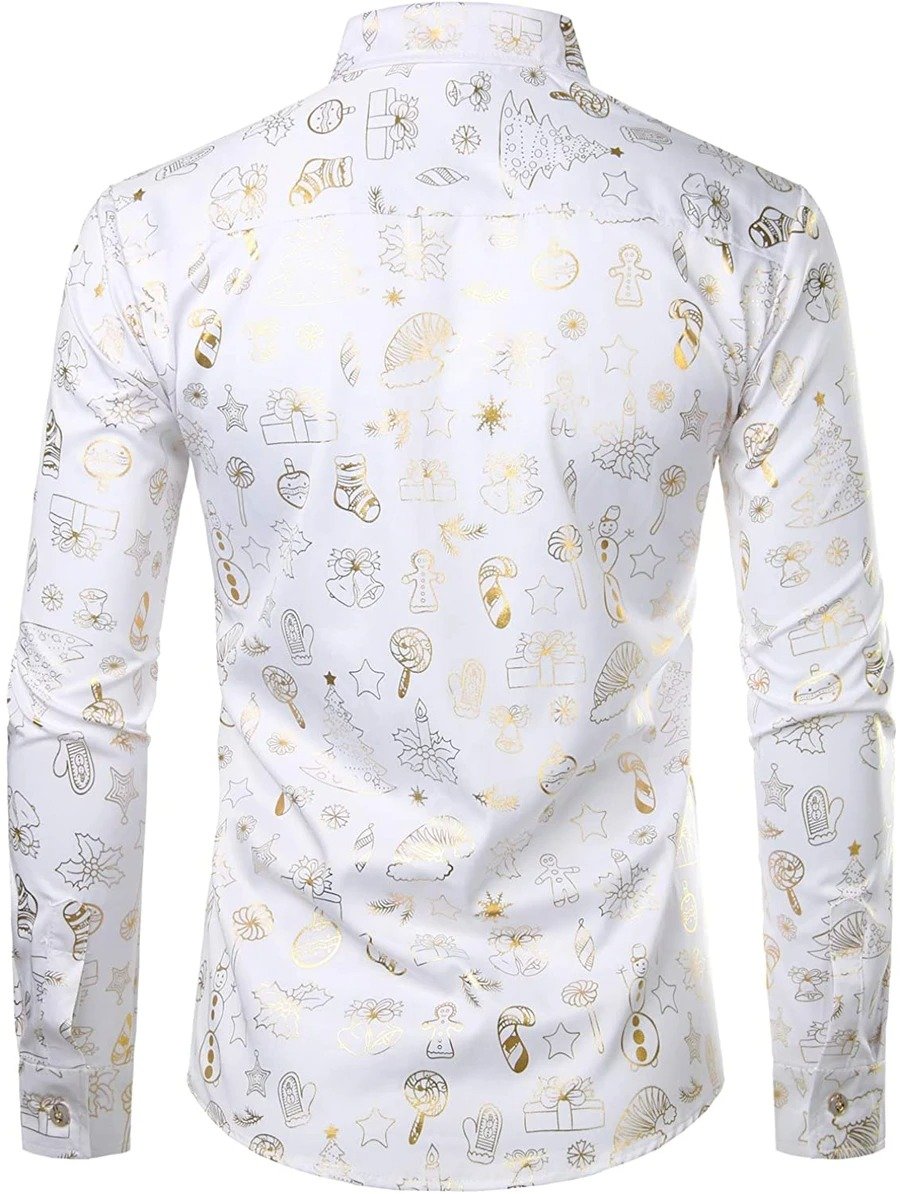Herren-Weihnachtshemden im Doppelpack