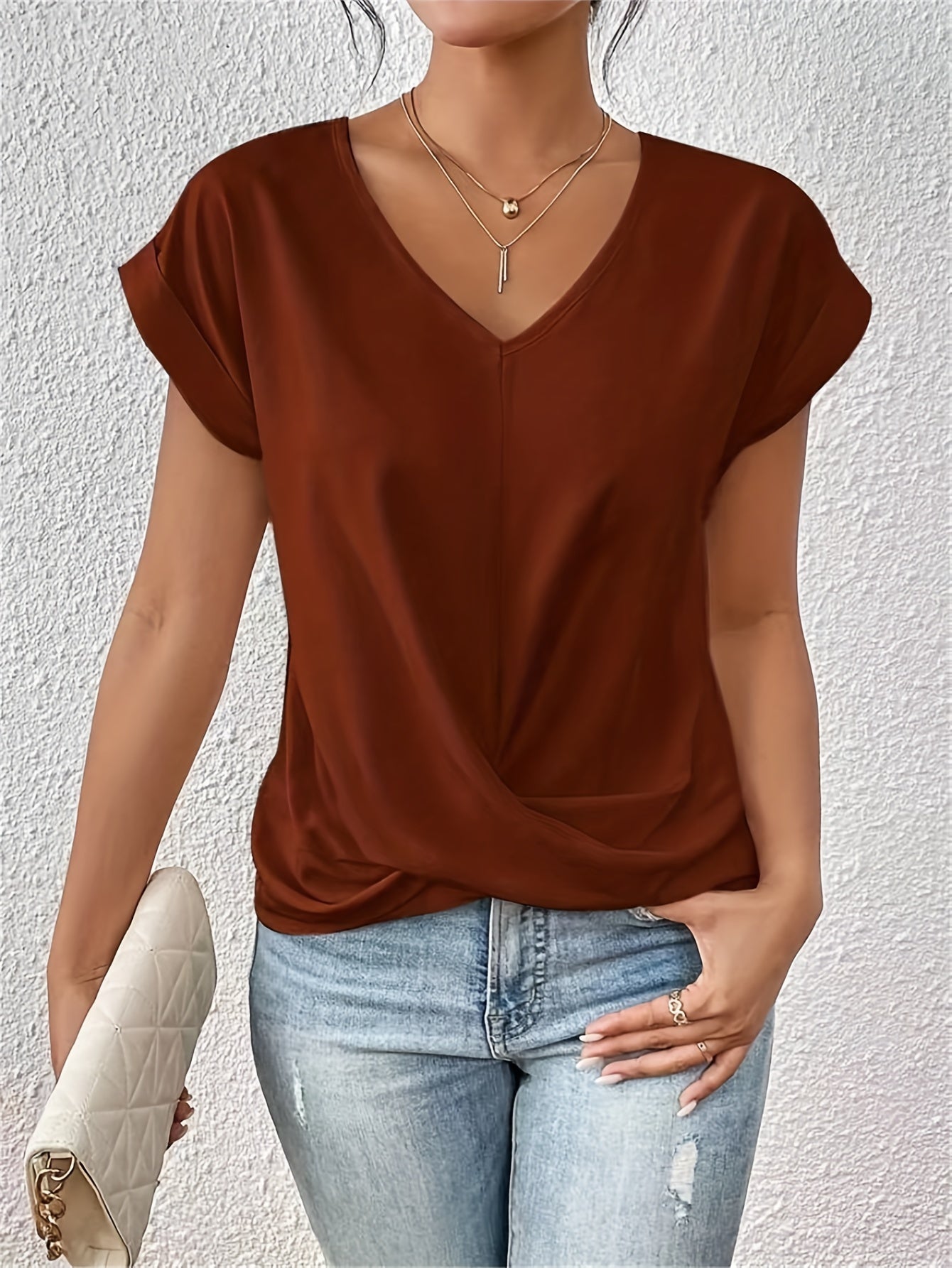 Aurelia Shirt in Knotenoptik