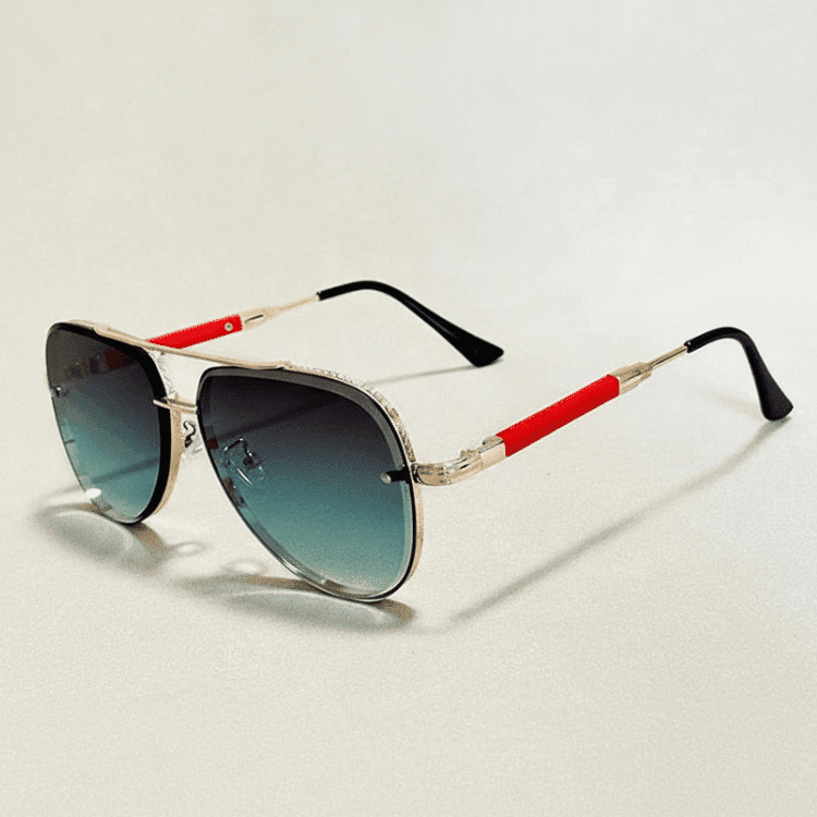 Leichte Pilotenbrille mit UV-Schutz