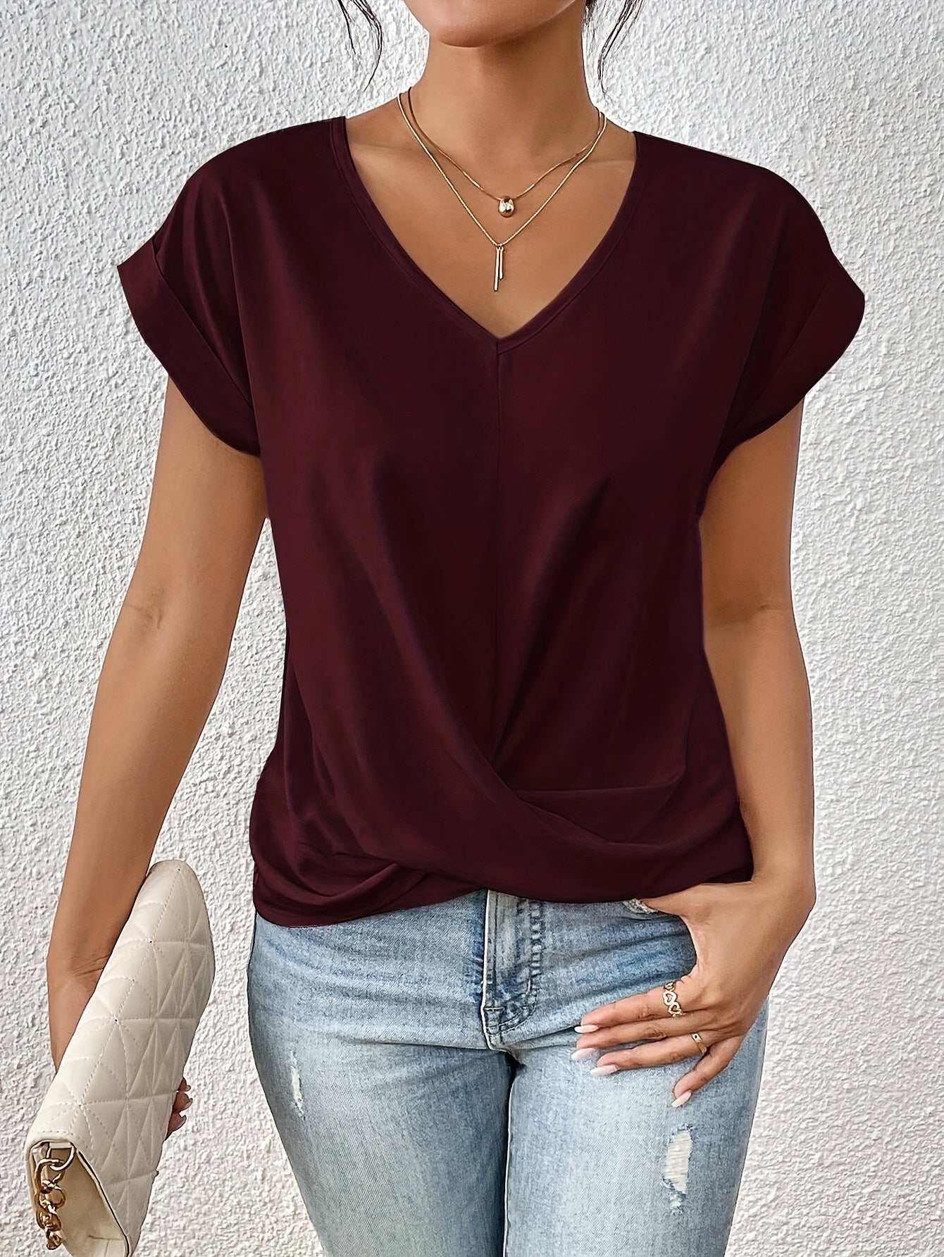 Aurelia Shirt in Knotenoptik