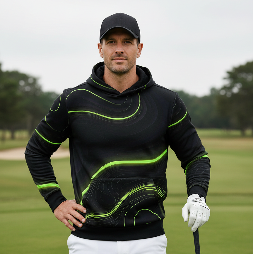 Air Brush Golf Hoodie Herren