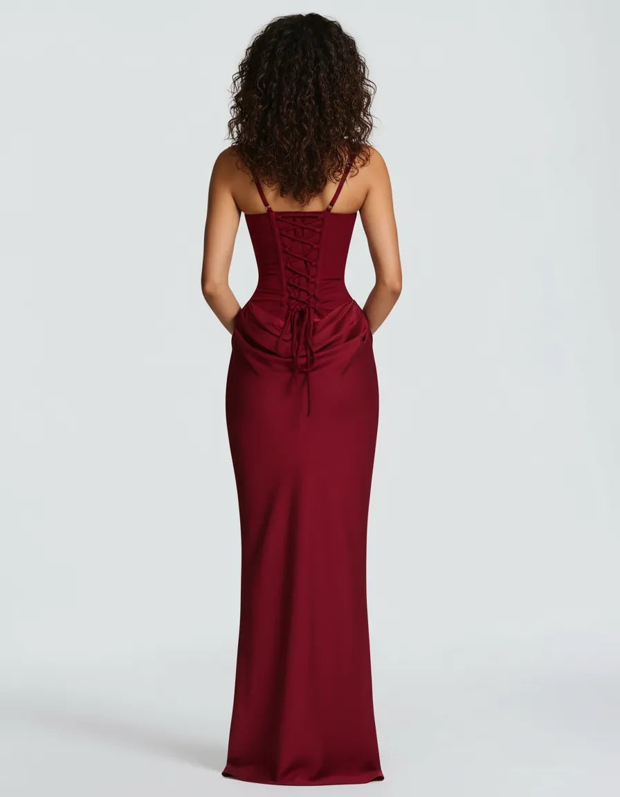 Amara Figurbetontes Midikleid
