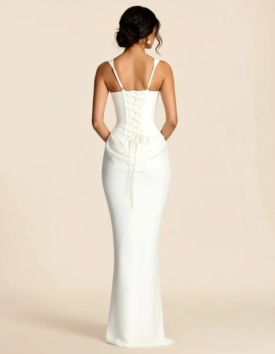 Amara Figurbetontes Midikleid