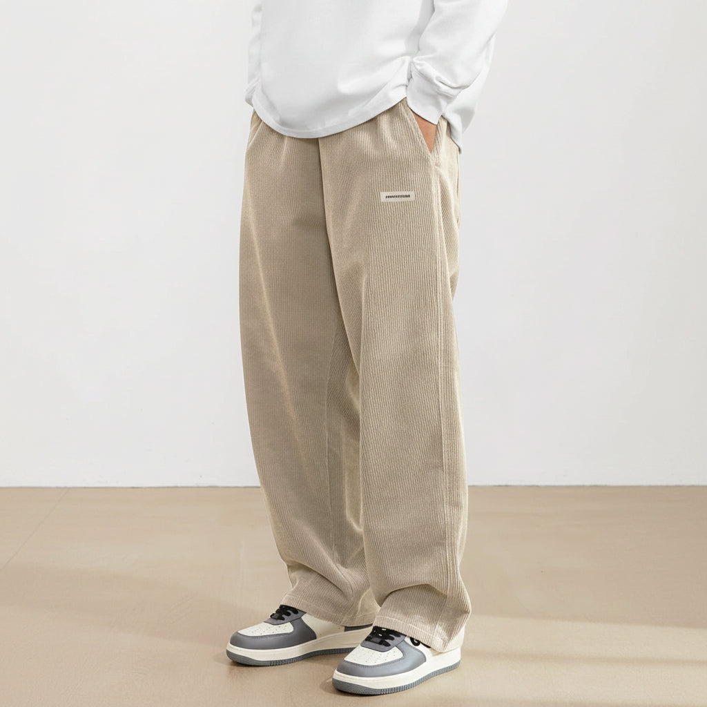 Herrenhose Mit Weitem Bein