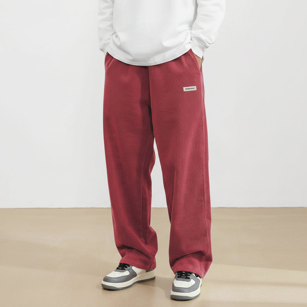 Herrenhose Mit Weitem Bein