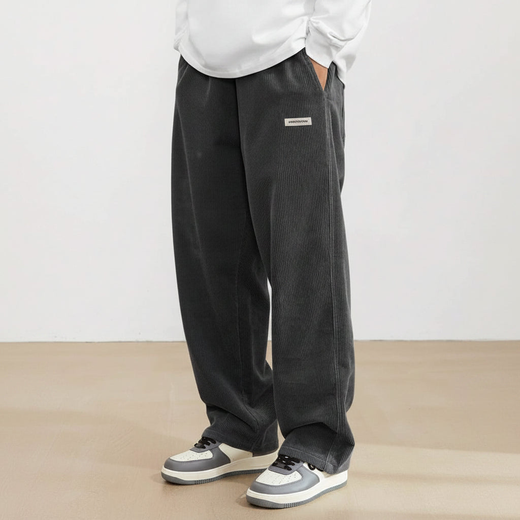 Herrenhose Mit Weitem Bein