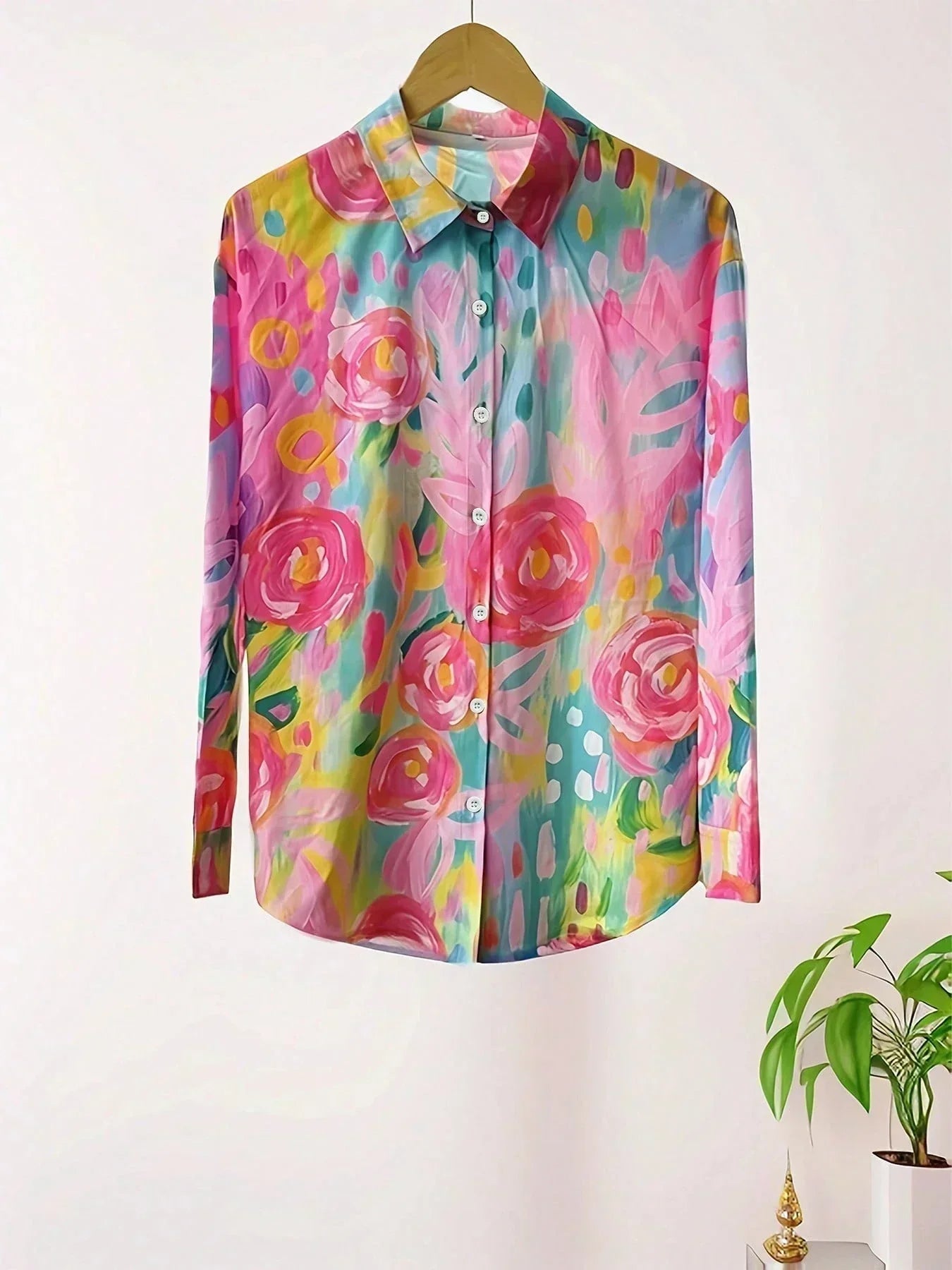 Portia Bluse mit lockerem Schnitt