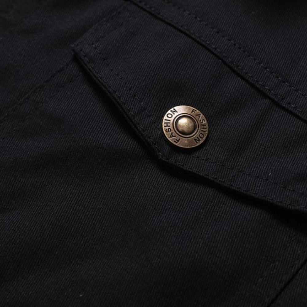 Herren-Winterjacke Mit Bequemer Passform