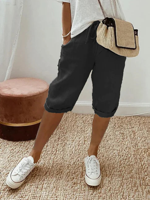 Damen-Caprihose mit Komfortbund