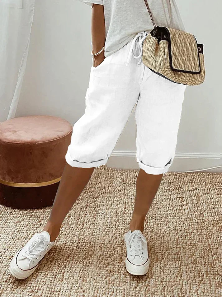 Damen-Caprihose mit Komfortbund