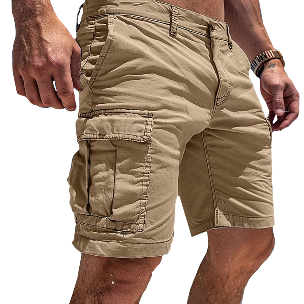 Herren-Cargoshorts mit geradem Schnitt