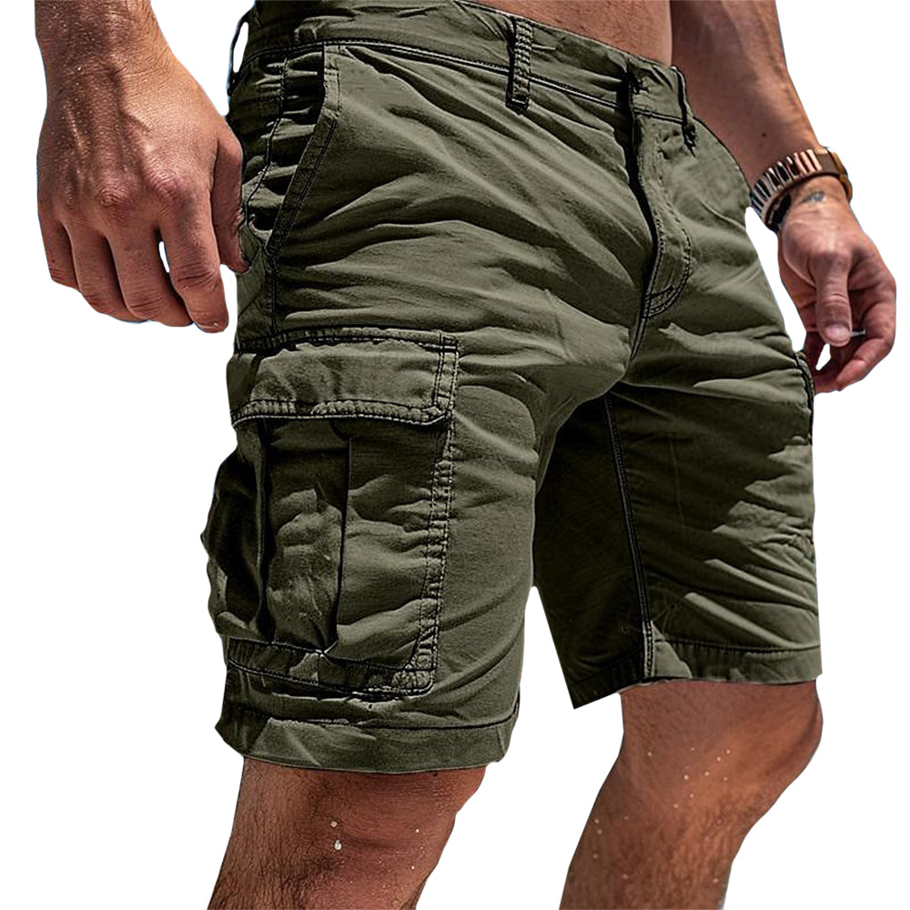 Herren-Cargoshorts mit geradem Schnitt