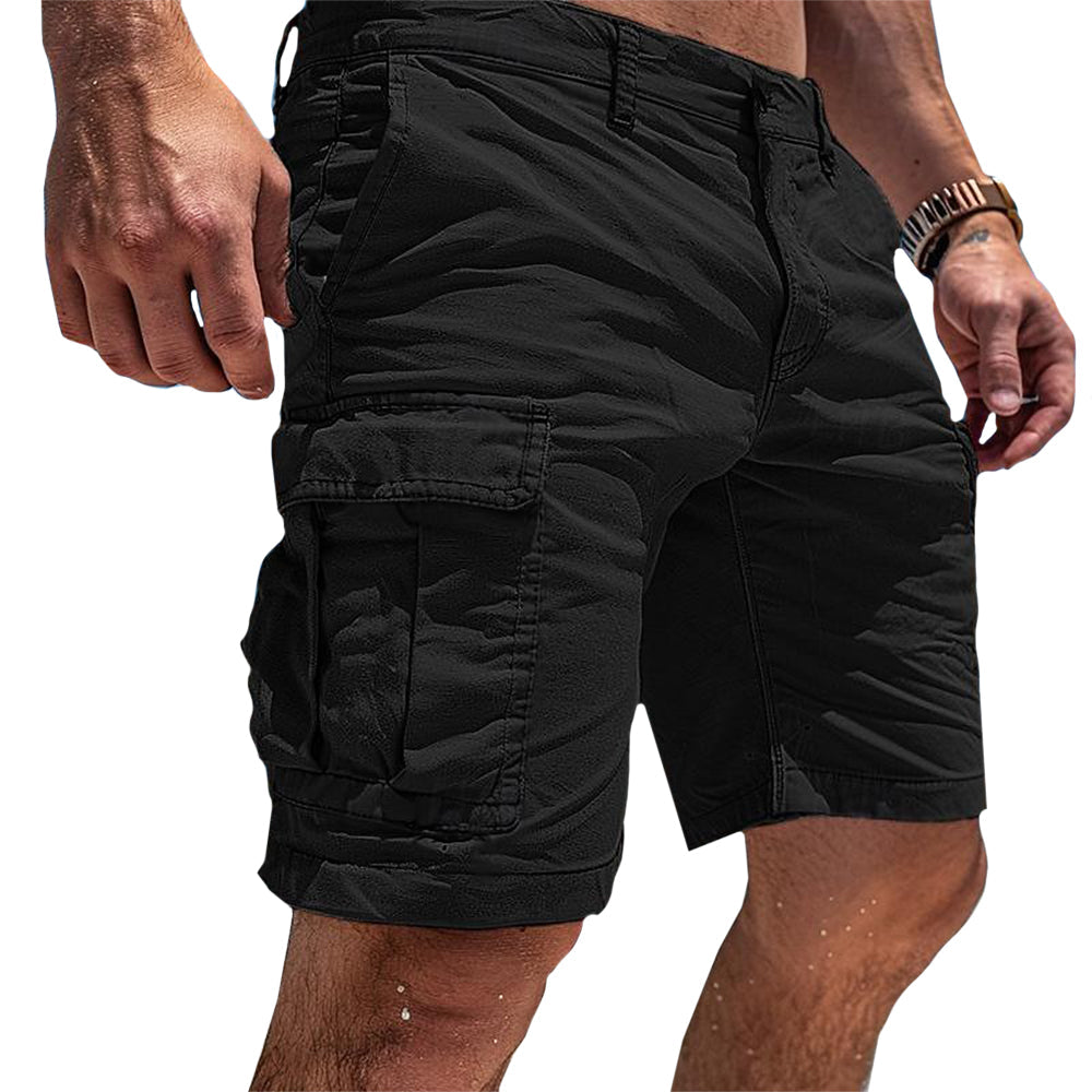 Herren-Cargoshorts mit geradem Schnitt