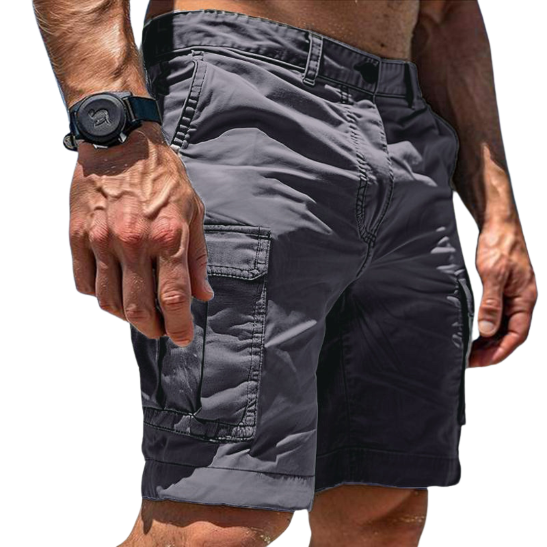 Herren-Cargoshorts mit geradem Schnitt
