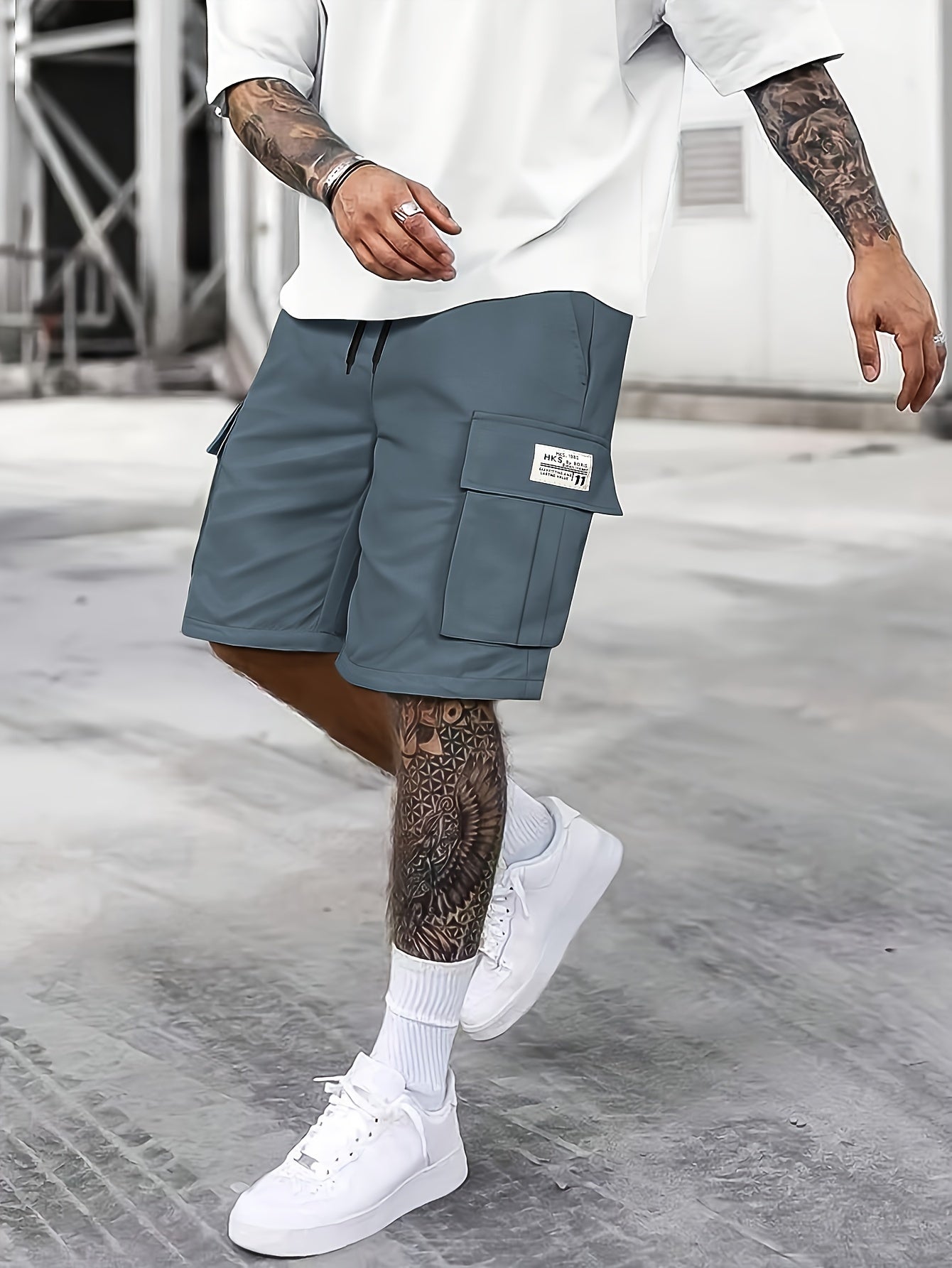 Herren-Cargoshorts mit lockerer Passform
