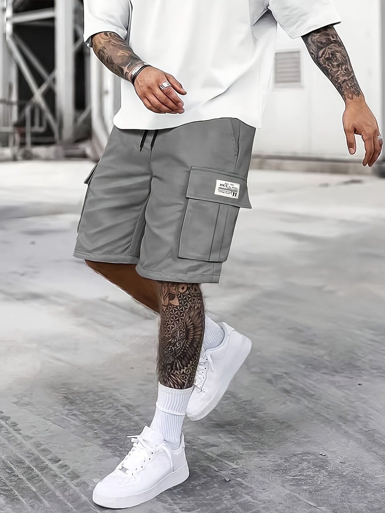 Herren-Cargoshorts mit lockerer Passform