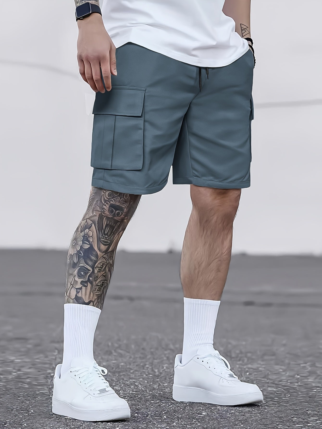 Herren-Cargoshorts mit lockerer Passform