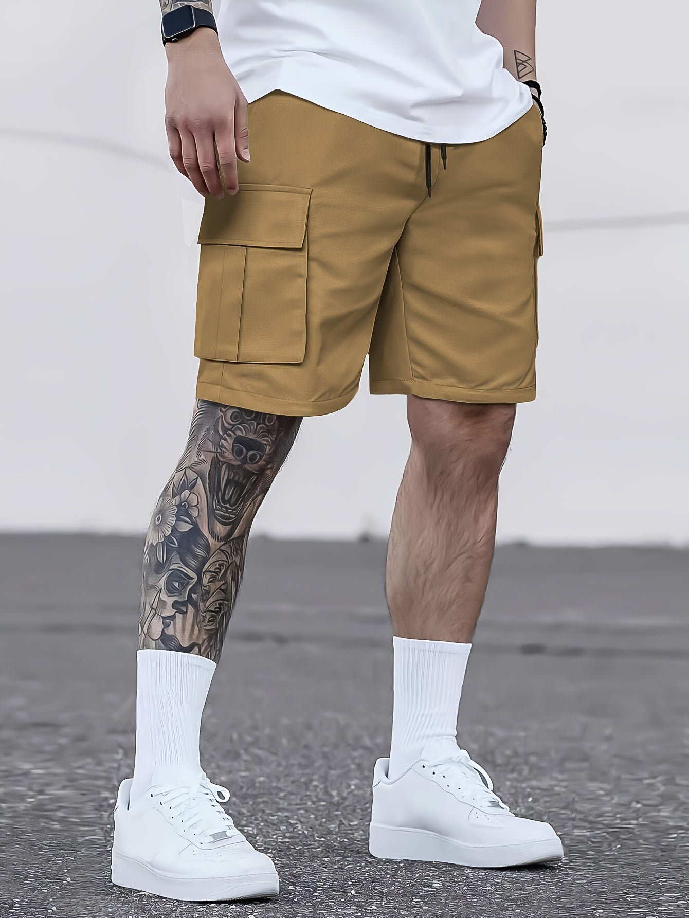 Herren-Cargoshorts mit lockerer Passform