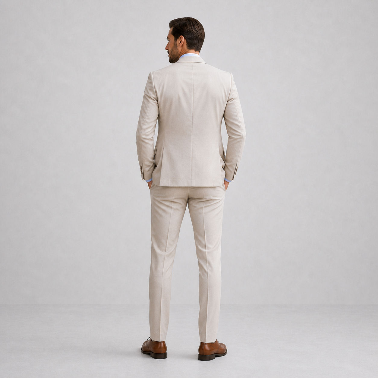 Herren-Dreiteiler in Moderner Passform