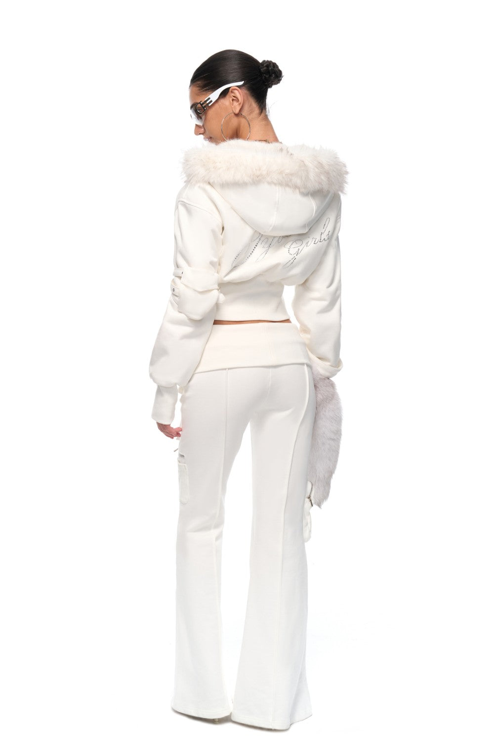 Kurzer Utility-Parka mit Kapuze