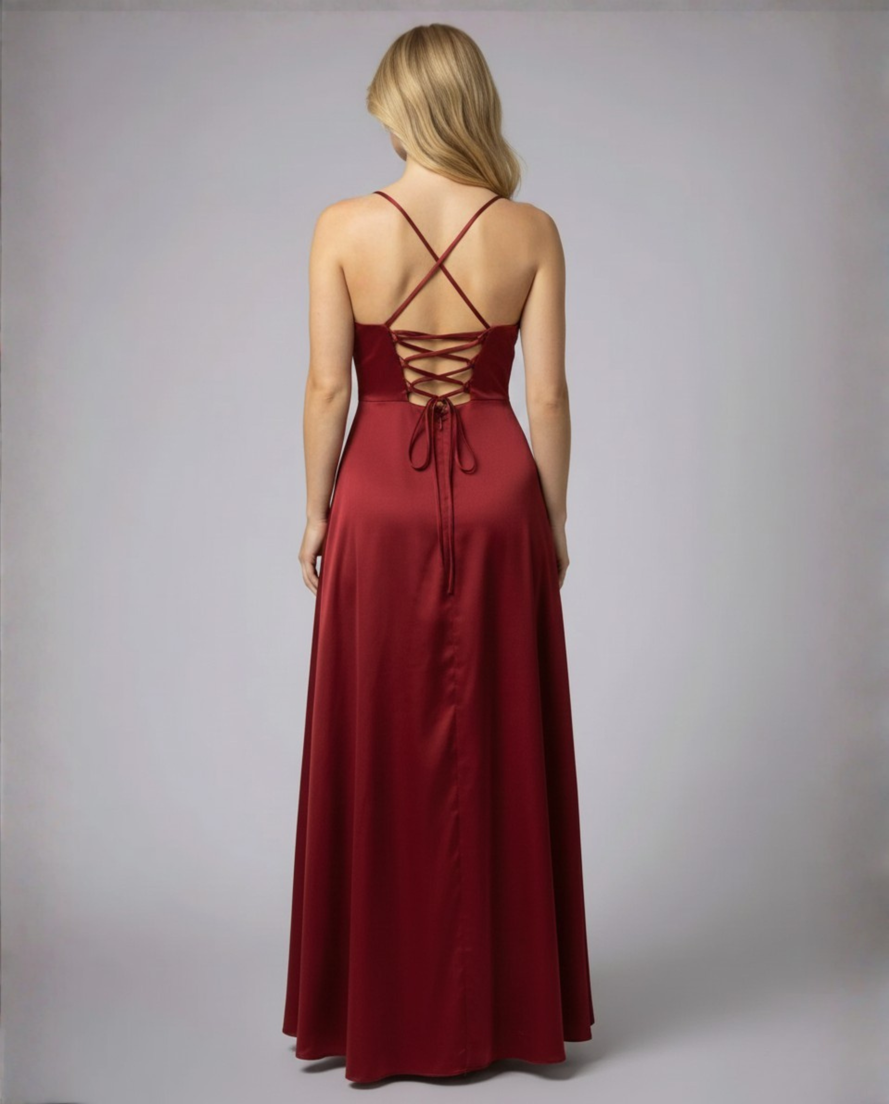 Elegantes Maxikleid mit Beinschlitz