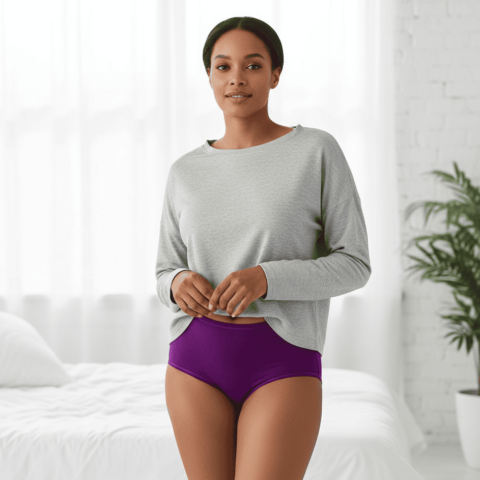 Damen-Slips Für Trockenen Komfort