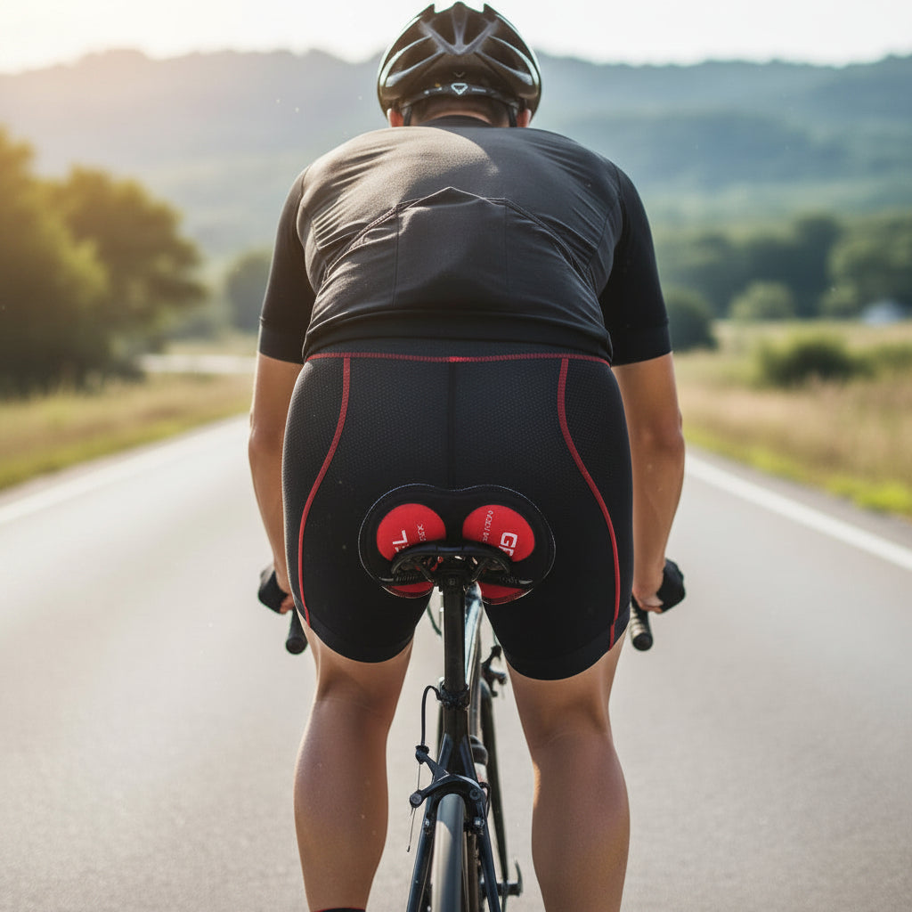 Fahrradshorts mit Gelpolster