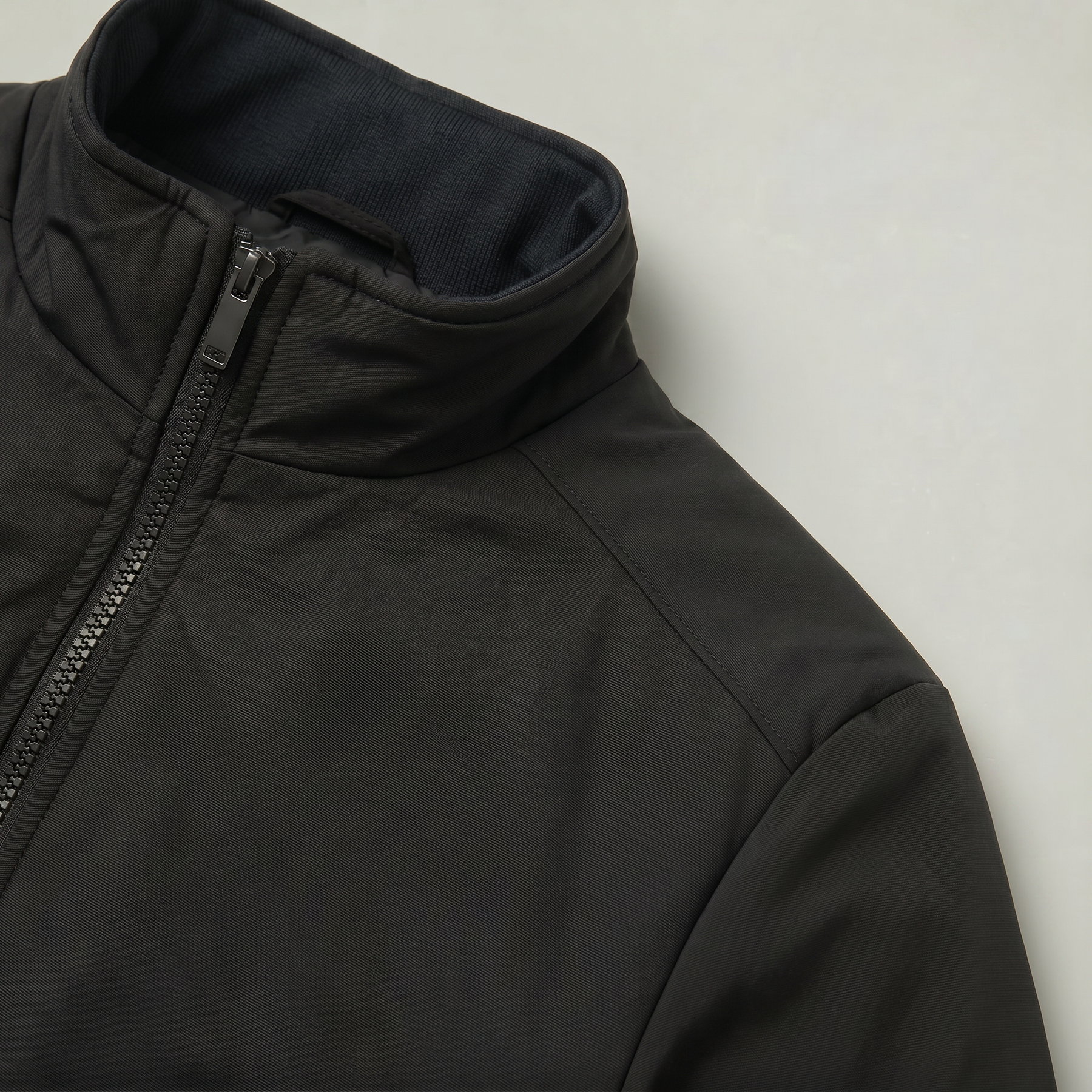 Herrenparka mit Stehkragen