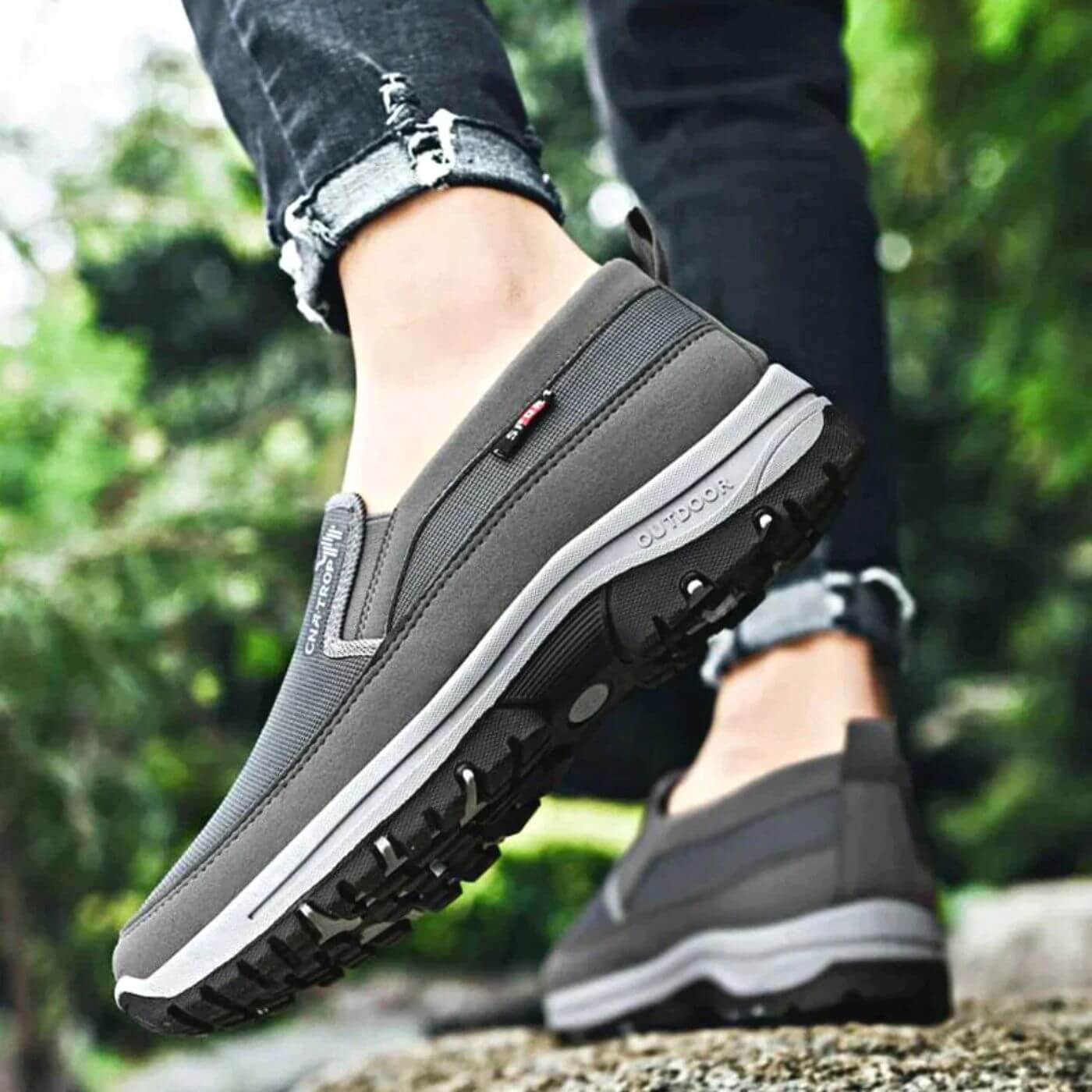 Herren-Freizeitschuhe mit Komfortsohle