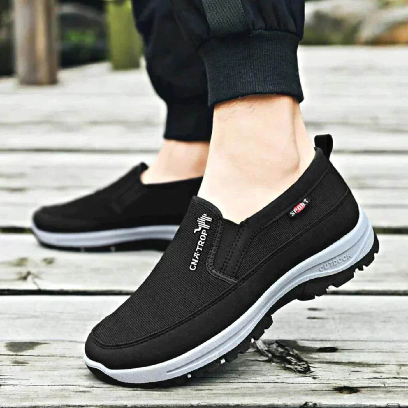 Herren-Freizeitschuhe mit Komfortsohle