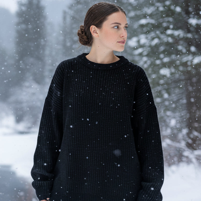 Damenpullover mit lockerer Passform
