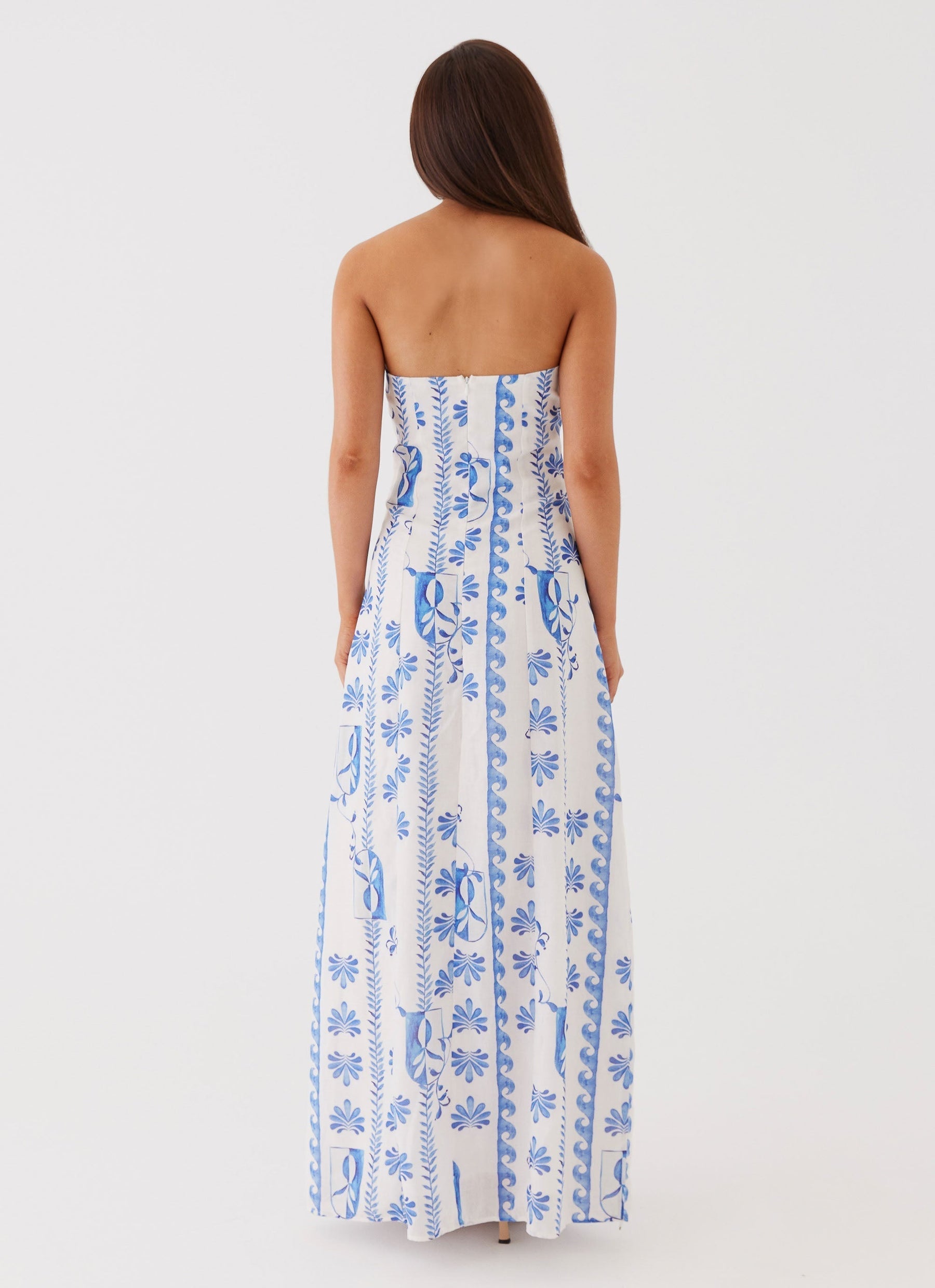 Tayla Maxikleid mit Blumenmuster