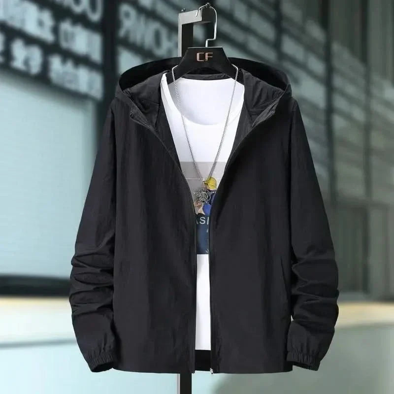 Sommerjacke Mit Kapuze