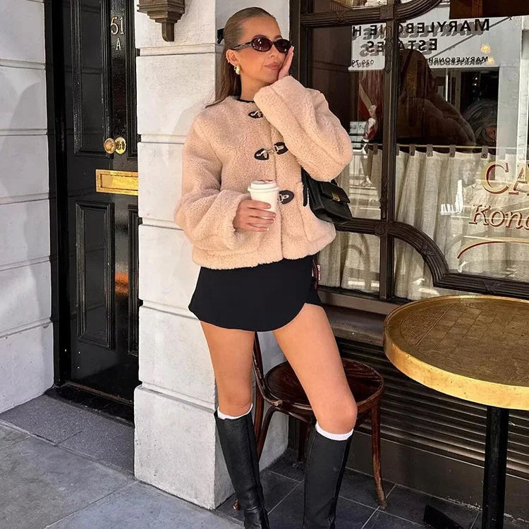 Albane Parka Mit Knopfleiste