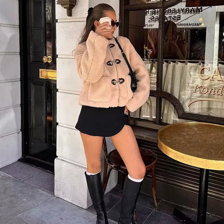 Albane Parka Mit Knopfleiste