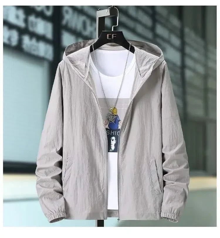 Sommerjacke Mit Kapuze