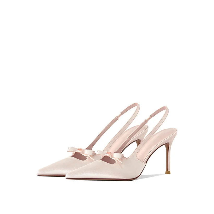 Spitze Slingback-Pumps